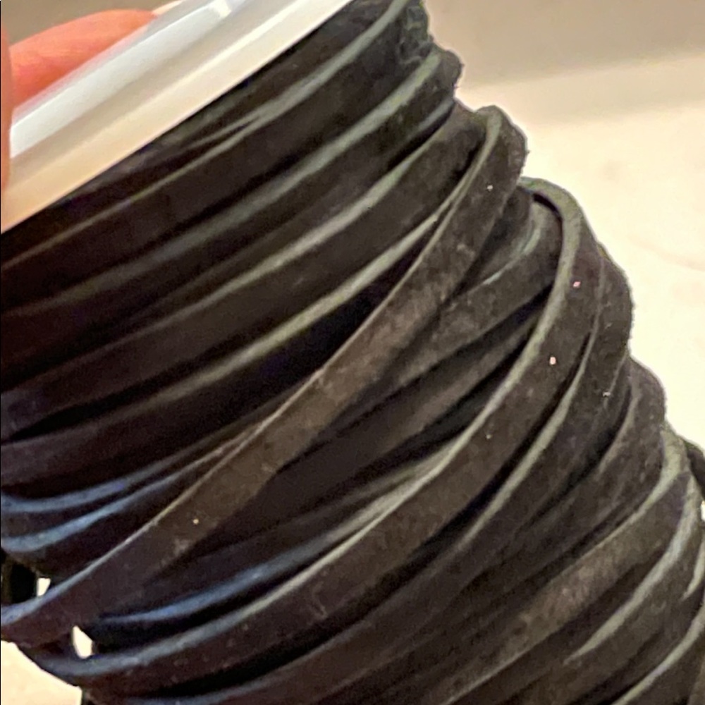 Black Leather Cord